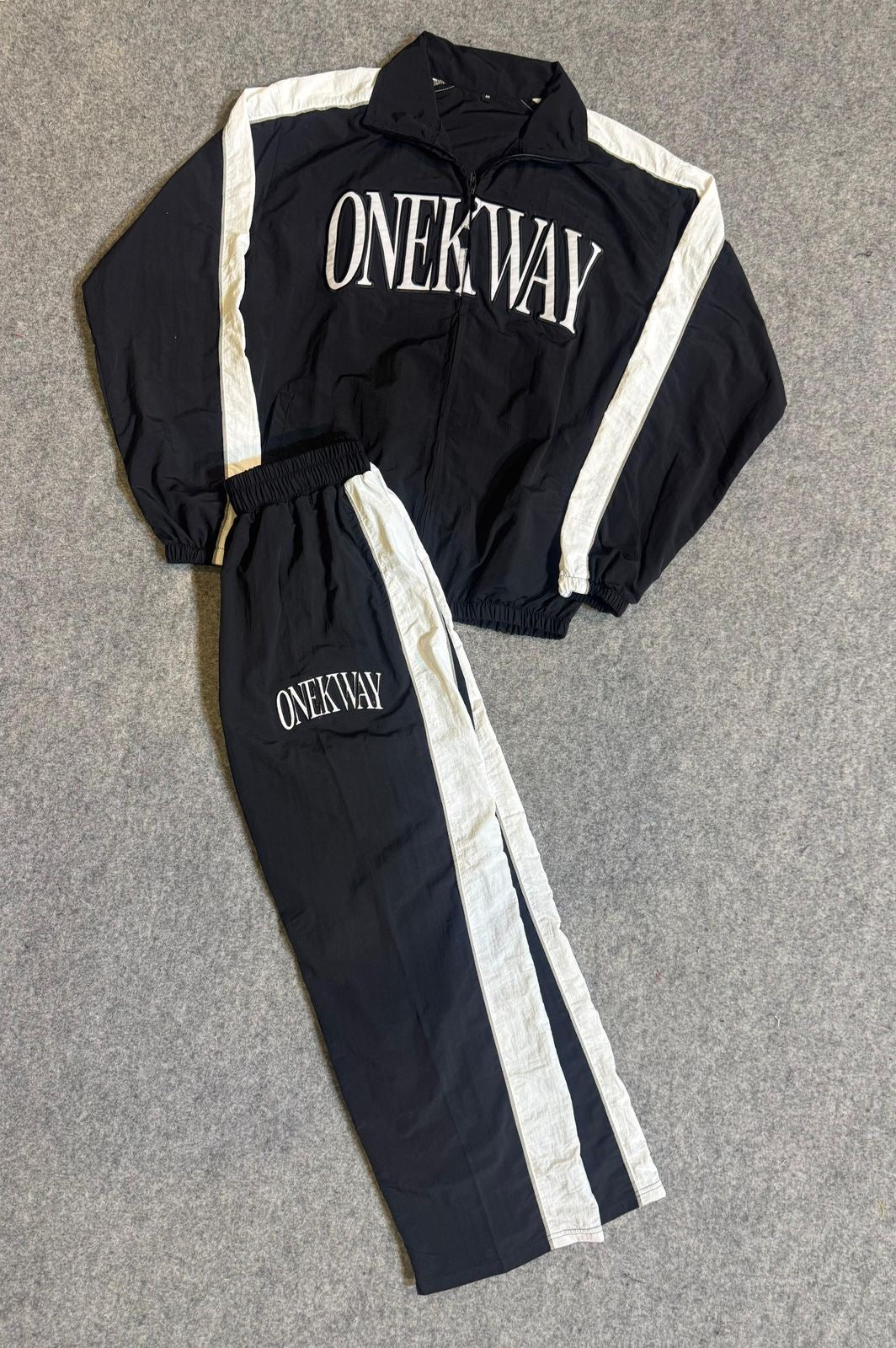 1kway Black Tracksuit