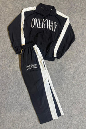 1kway Black Tracksuit