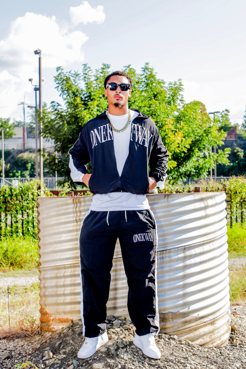 1kway Black Tracksuit